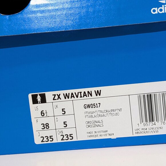 Adidas Women's ZX WAVIAN GW0517 South African City Life Leopard Print - Size 6.5 - Picture 8 of 10